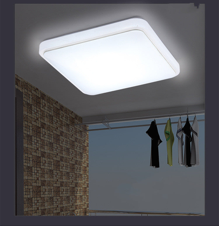 Einfache quadratische Deckenlampe, Wohnzimmer-/Schlafzimmer-Deckenlampe