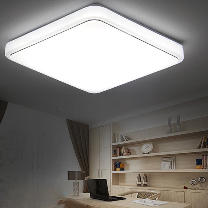 Einfache quadratische Deckenlampe, Wohnzimmer-/Schlafzimmer-Deckenlampe