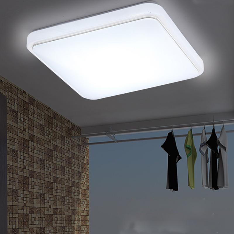 Einfache quadratische Deckenlampe, Wohnzimmer-/Schlafzimmer-Deckenlampe