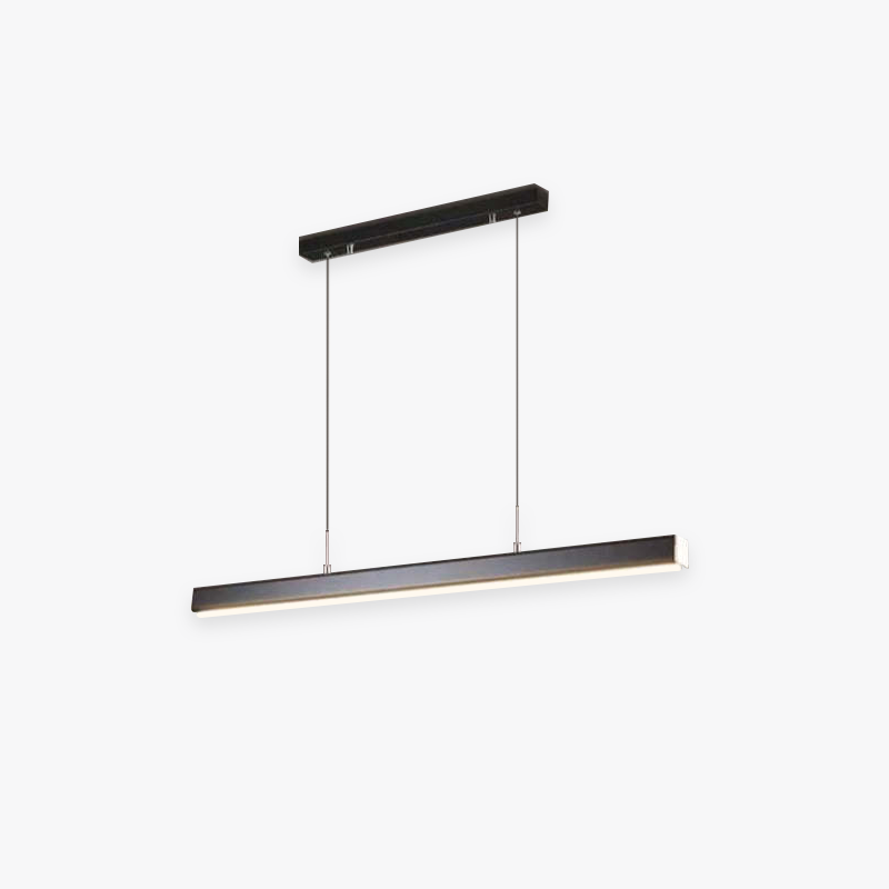 Moderne LED Pendelleuchte Schwarz – Dimmbares Licht für Esstisch, Küche & Büro