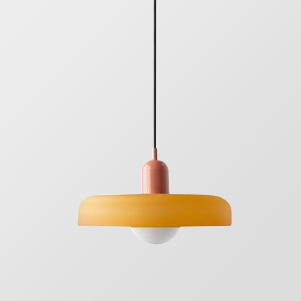 Modern glass pendant light dining room | Dimmable pendant lamp for living room