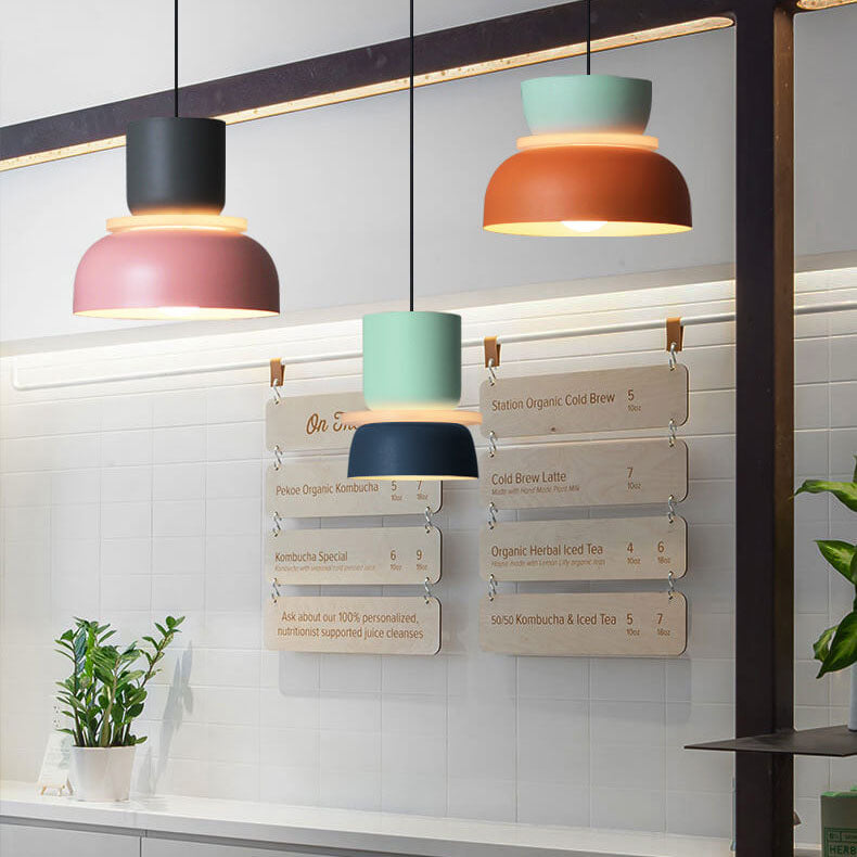 Zenith | Nordische Bunte LED-Pendelleuchte