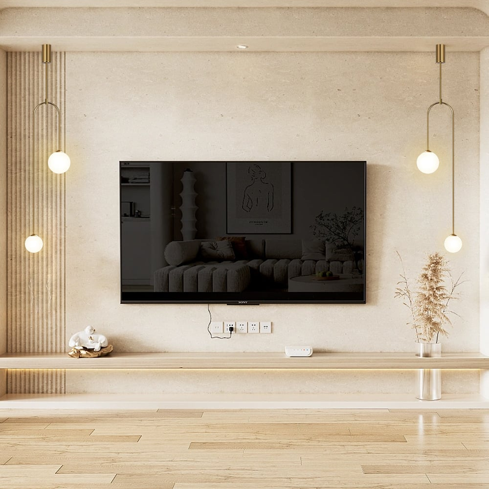 Asymmetrische Pendelleuchte mit Doppel-Kugeldesign – Elegante Hängelampe für Schlafzimmer, Wohnzimmer & moderne Interiors – Minimalistisch & Luxuriös