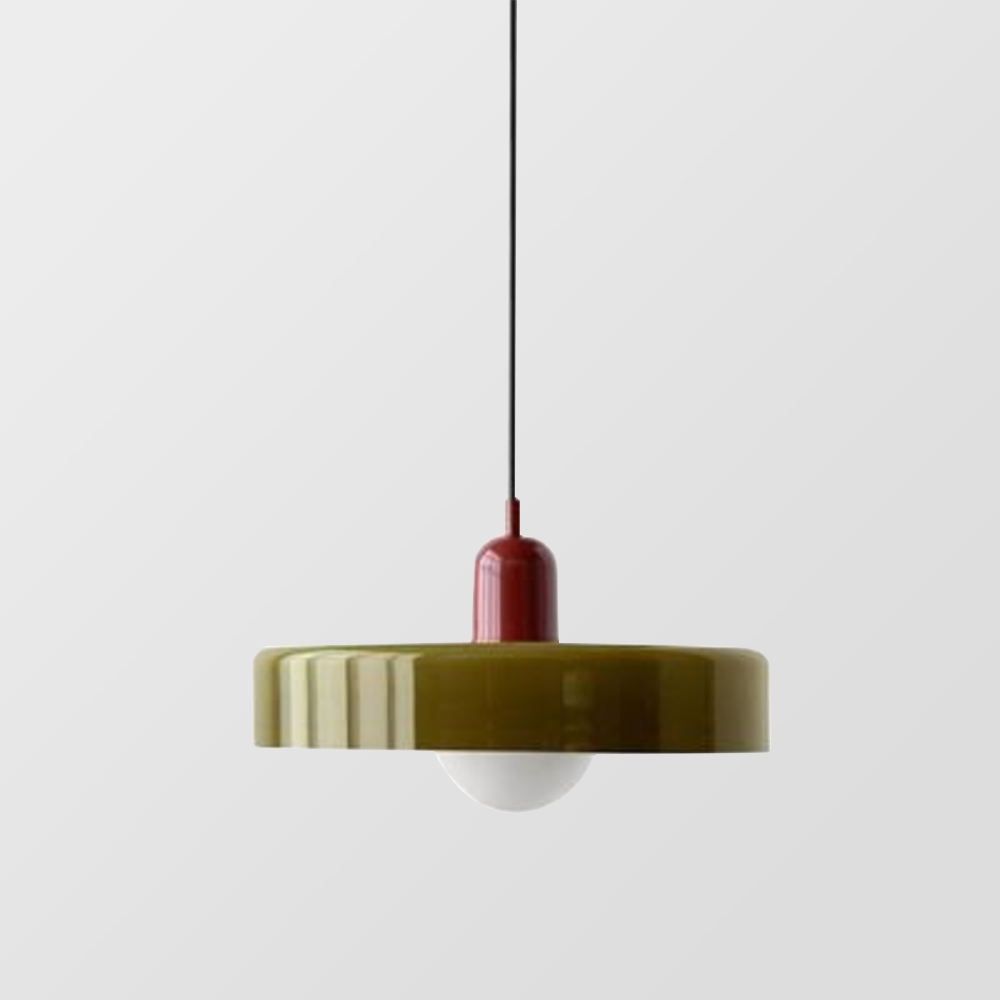 Modern glass pendant light dining room | Dimmable pendant lamp for living room