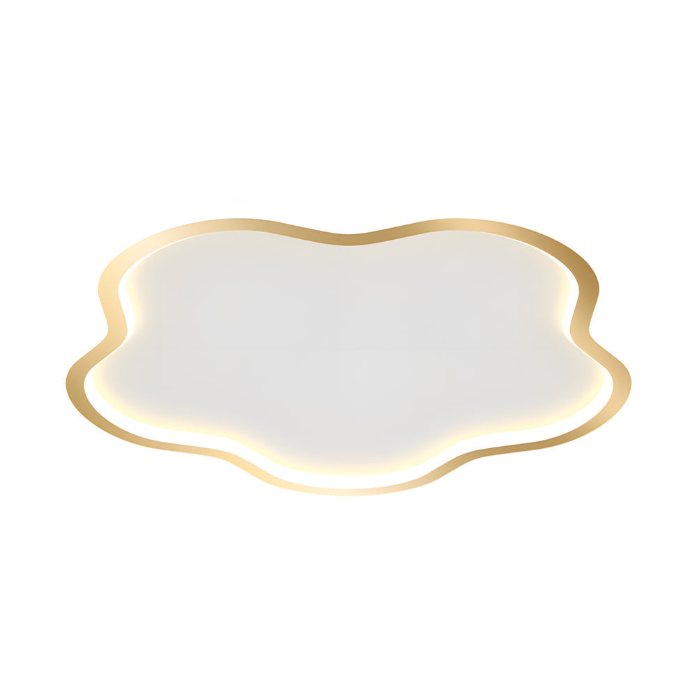 Nordische Deckenleuchte im Pentagramm Design – Aluminium Deckenlampe für Schlafzimmer