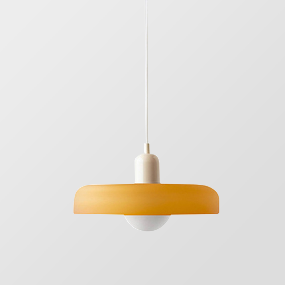 Modern glass pendant light dining room | Dimmable pendant lamp for living room