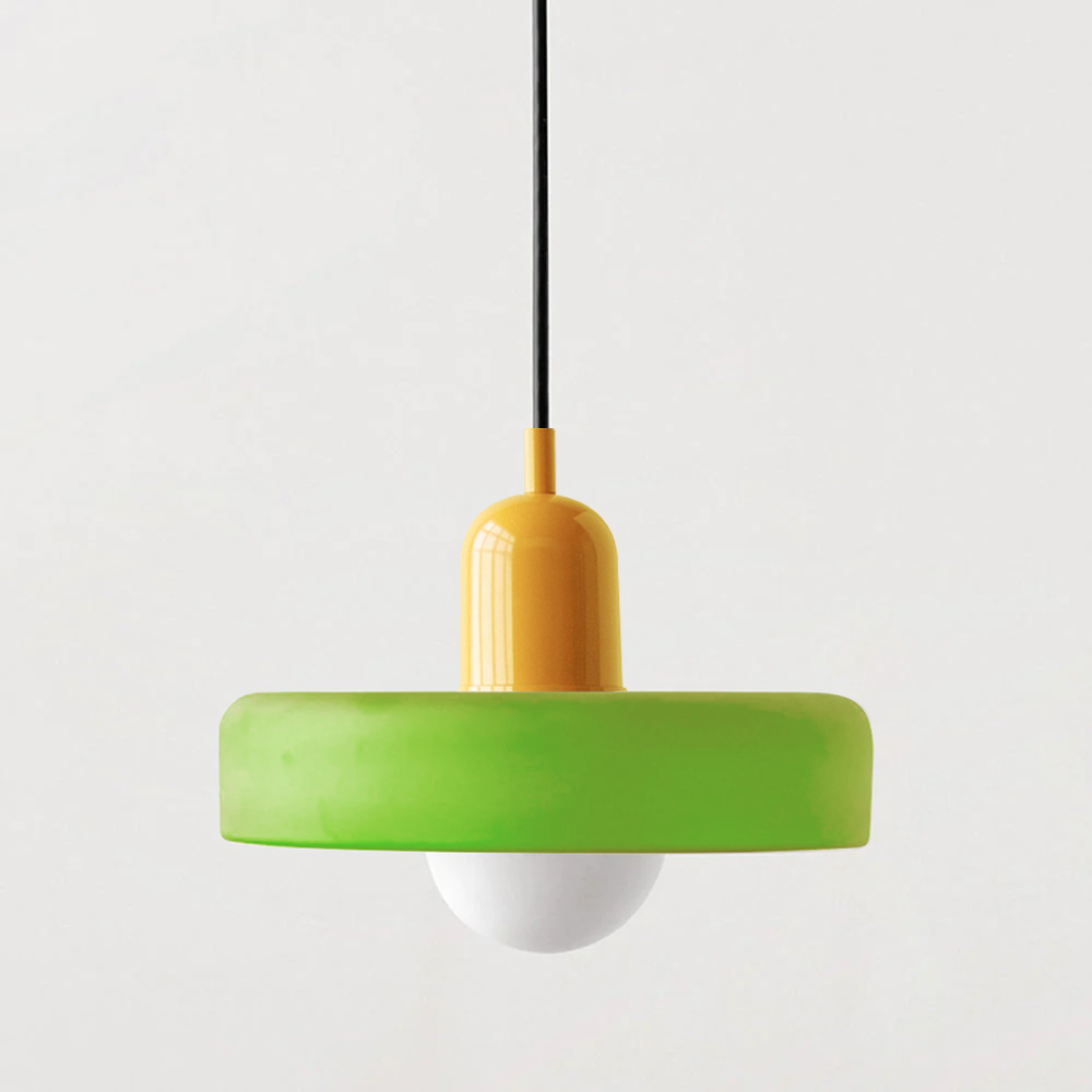 Modern glass pendant light dining room | Dimmable pendant lamp for living room