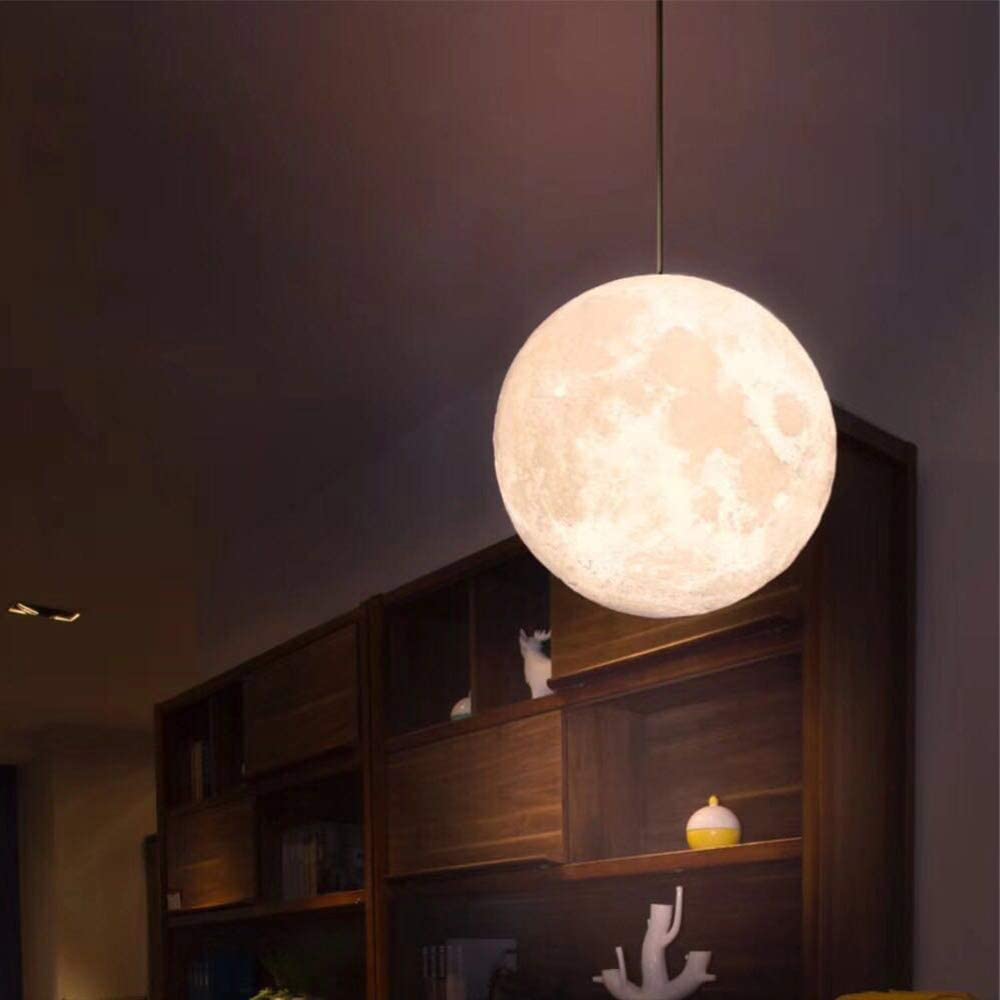 3D-Mond Pendelleuchte