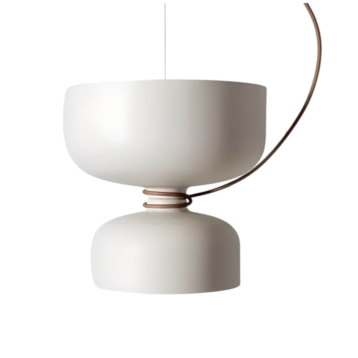 Skandinavische Pendelleuchte im Industrial-Design – Minimalistische Hängelampe aus Metall für Küche, Esszimmer & Wohnzimmer