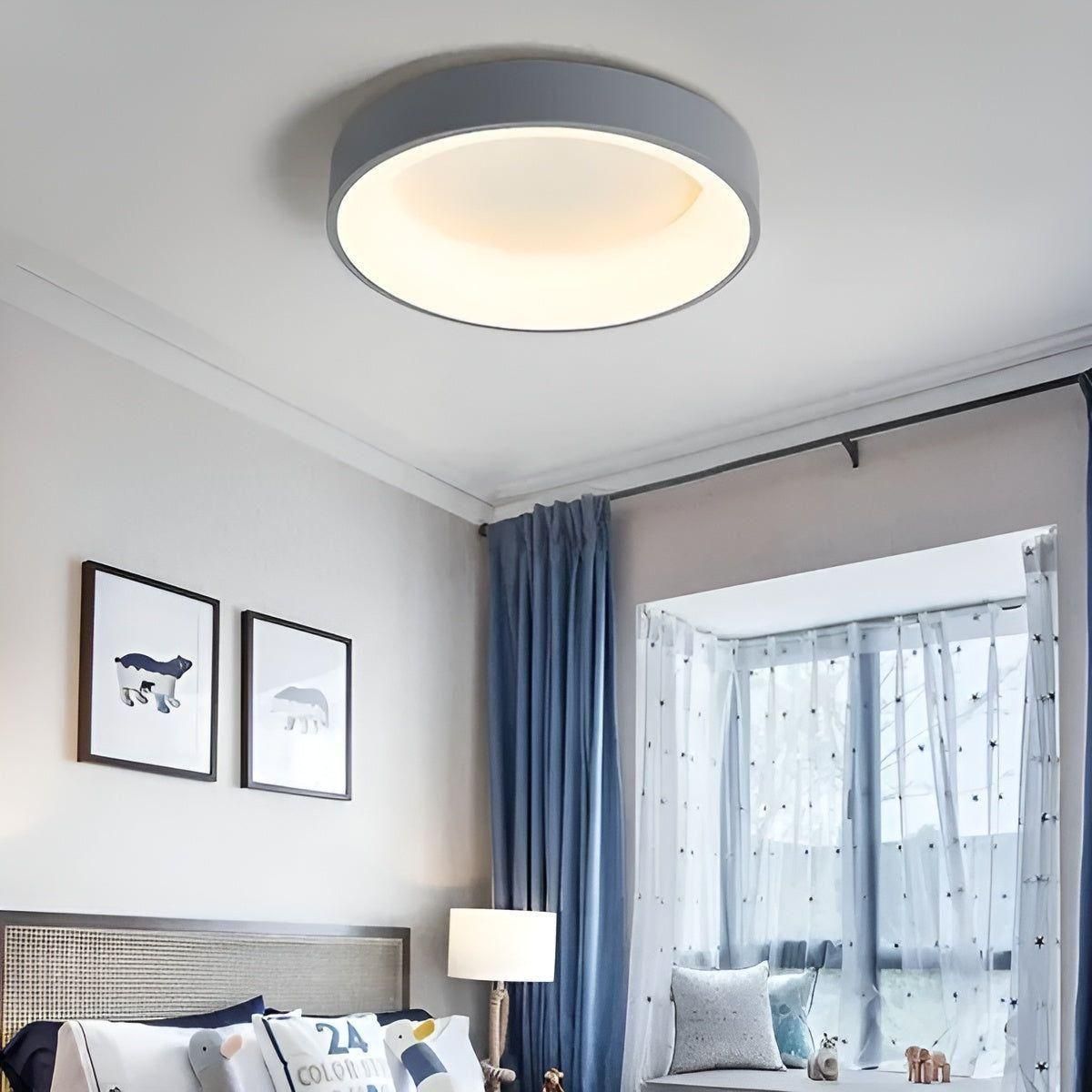 LumeaGlow - Nordic LED Round Ceiling Lights