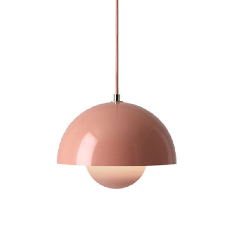 Elegant LED pendant lamp in flowerpot design – Adjustable & modern for bedrooms & living spaces
