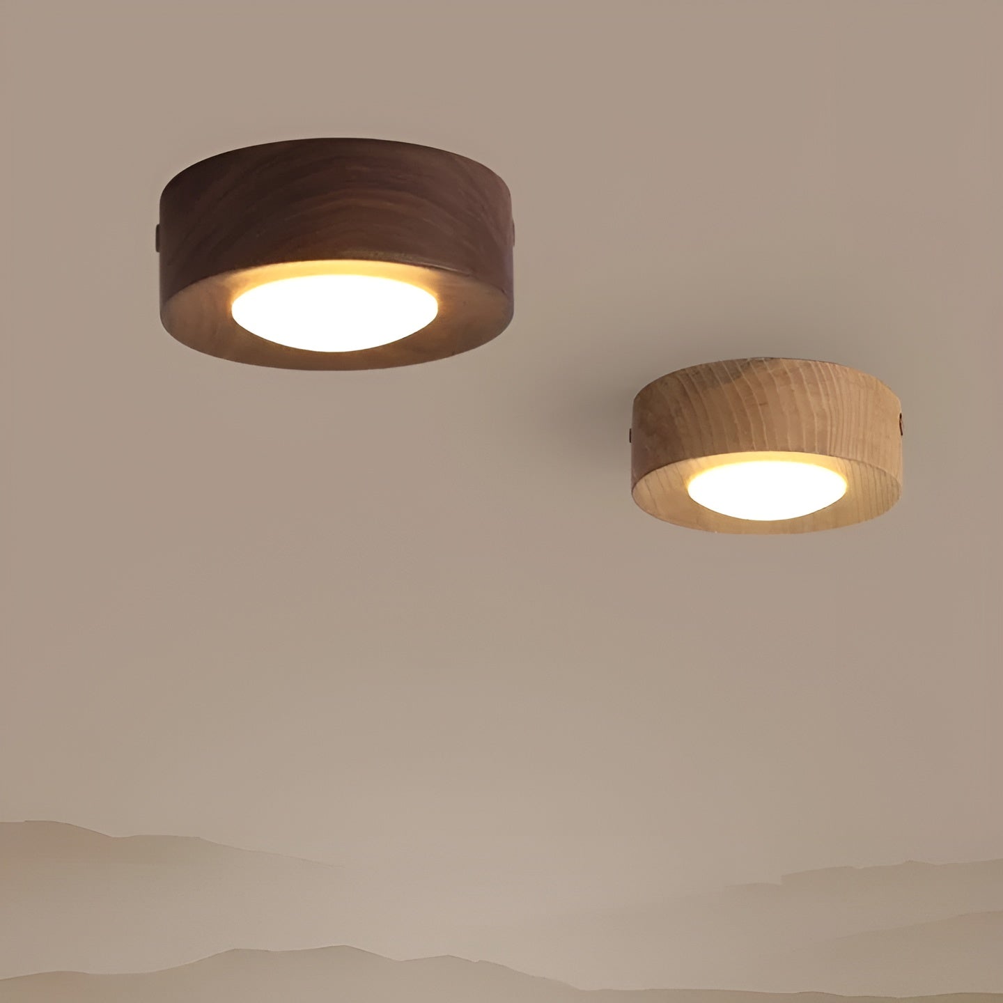 WoodCharm Light - Moderne Deckenleuchte für Flur