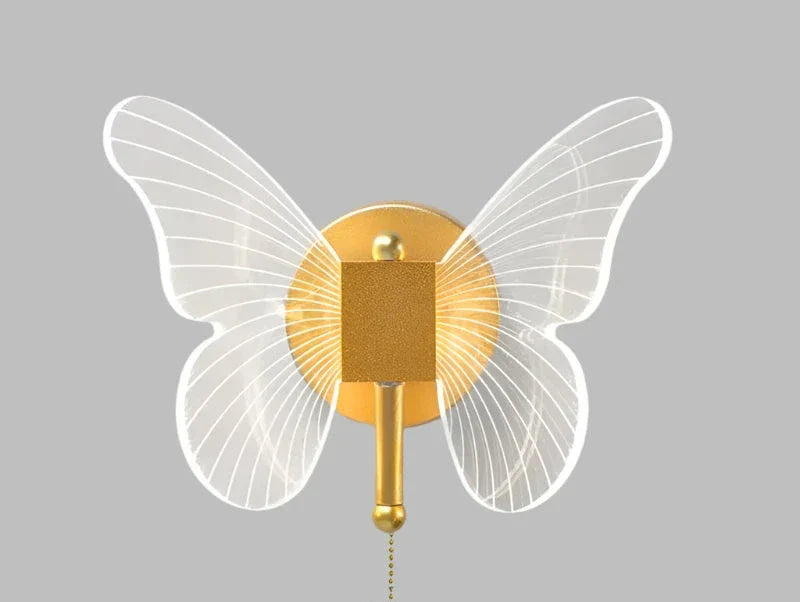 Moderne Schmetterling Wandleuchte – Elegante LED Wandbeleuchtung für Wohnzimmer oder Schlafzimmer
