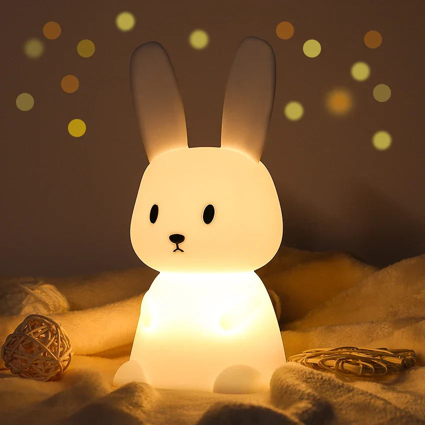 LED Nachtlicht für Kinder – Dimmbare Nachtlampe mit -Design, USB Aufladbar, Berührungssteuerung