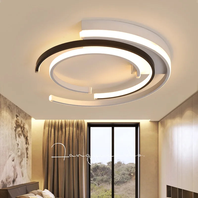 Modern dimmable LED ceiling light | Designer ceiling lamp for living room