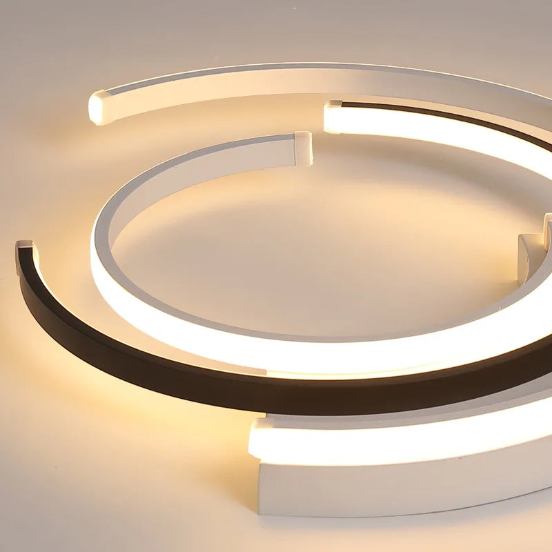 Modern dimmable LED ceiling light | Designer ceiling lamp for living room
