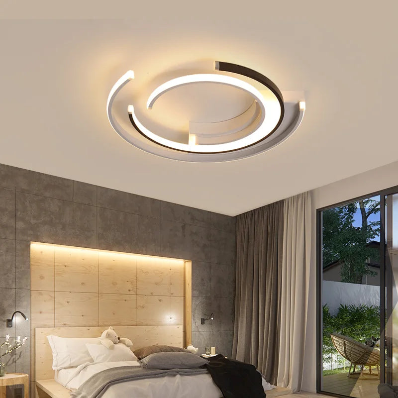 Modern dimmable LED ceiling light | Designer ceiling lamp for living room