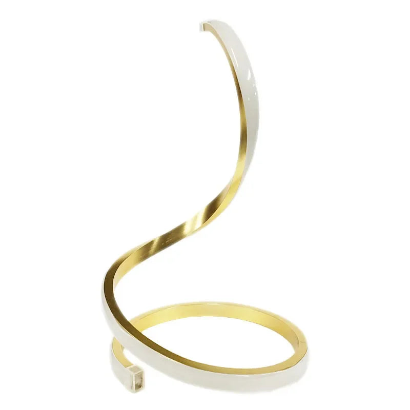 LED Tischlampe im Schlangen-Design – Modernes, dimmbares Licht für Wohnzimmer & Schlafzimmer