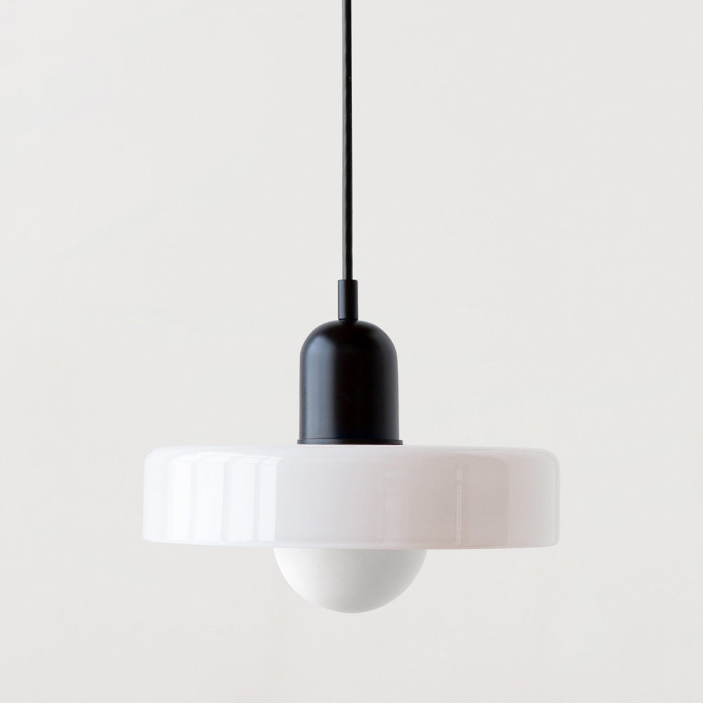 Modern glass pendant light dining room | Dimmable pendant lamp for living room