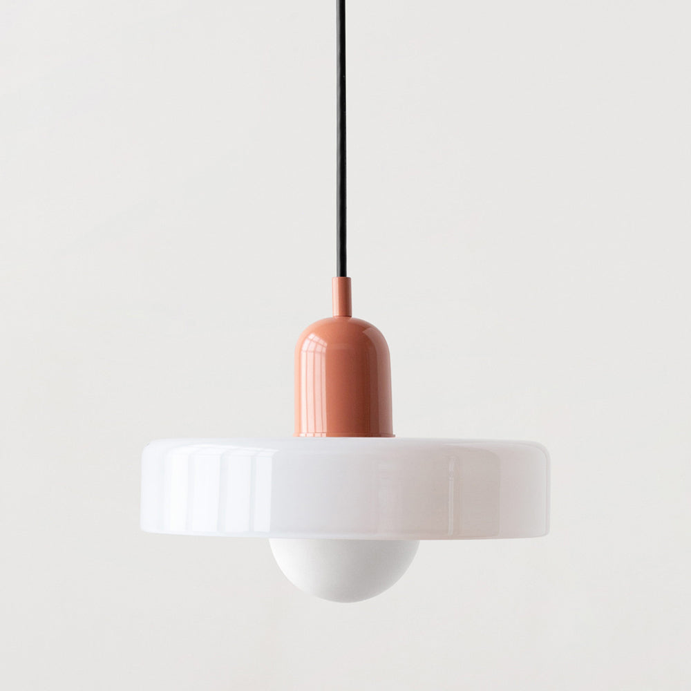 Modern glass pendant light dining room | Dimmable pendant lamp for living room