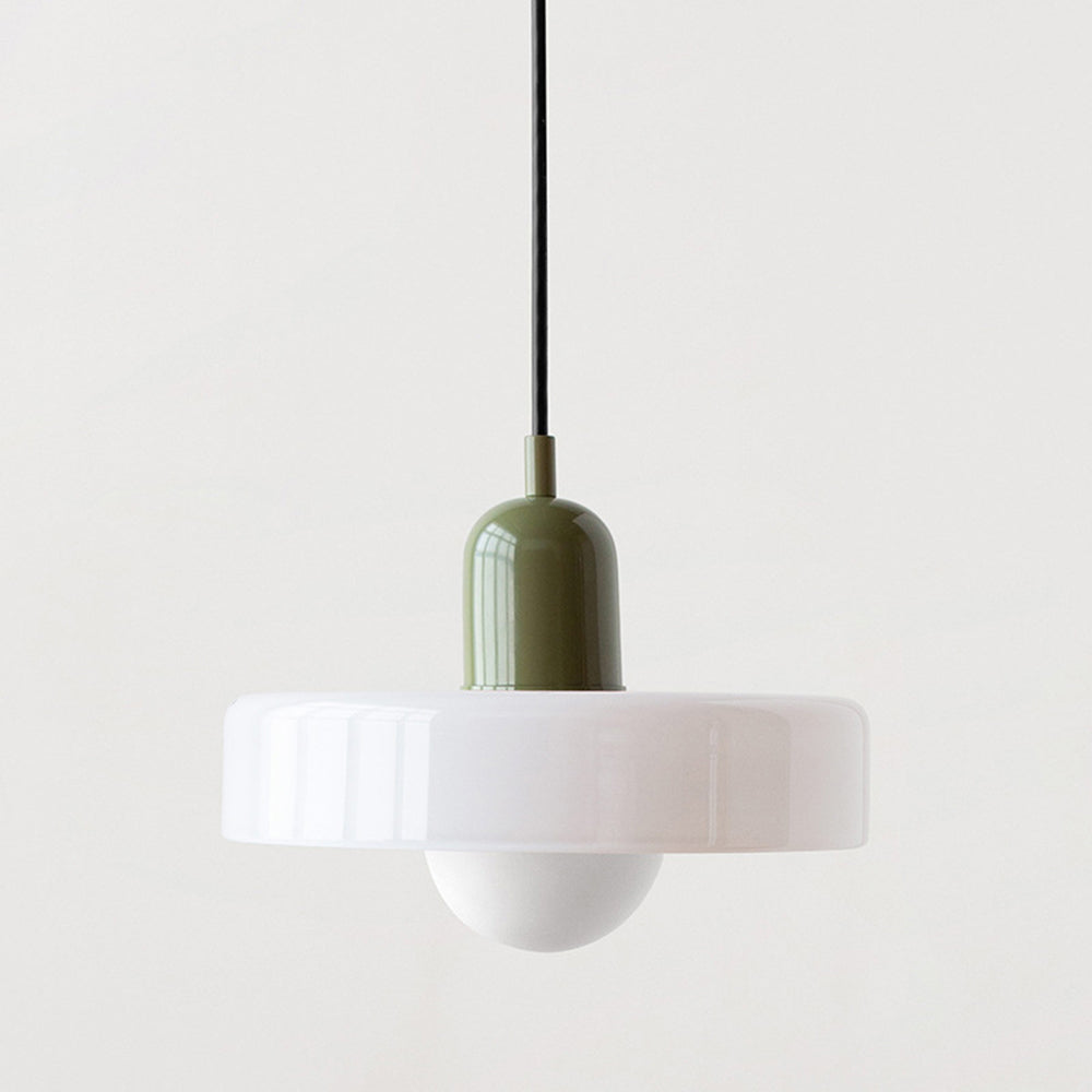 Modern glass pendant light dining room | Dimmable pendant lamp for living room