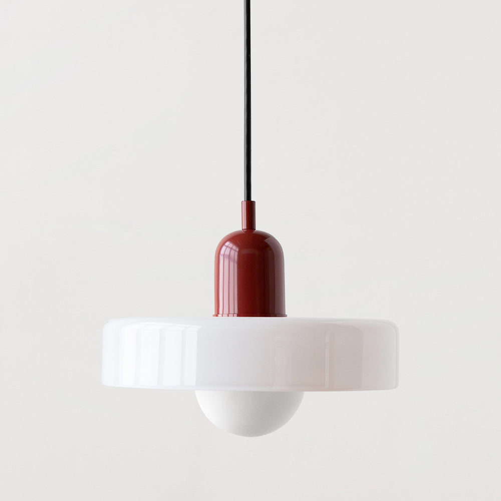 Modern glass pendant light dining room | Dimmable pendant lamp for living room
