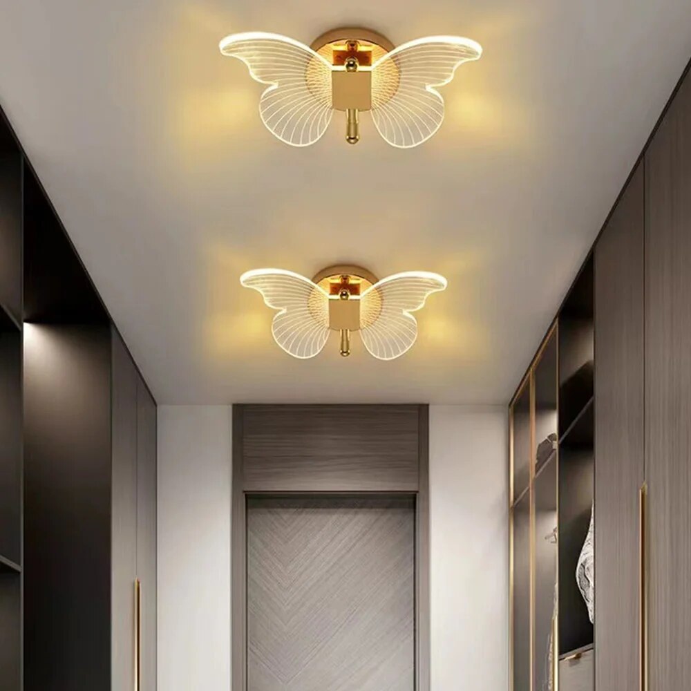 Moderne Schmetterling Wandleuchte – Elegante LED Wandbeleuchtung für Wohnzimmer oder Schlafzimmer