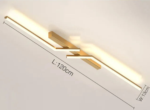 SleekGlow - Ceiling light with LED strip