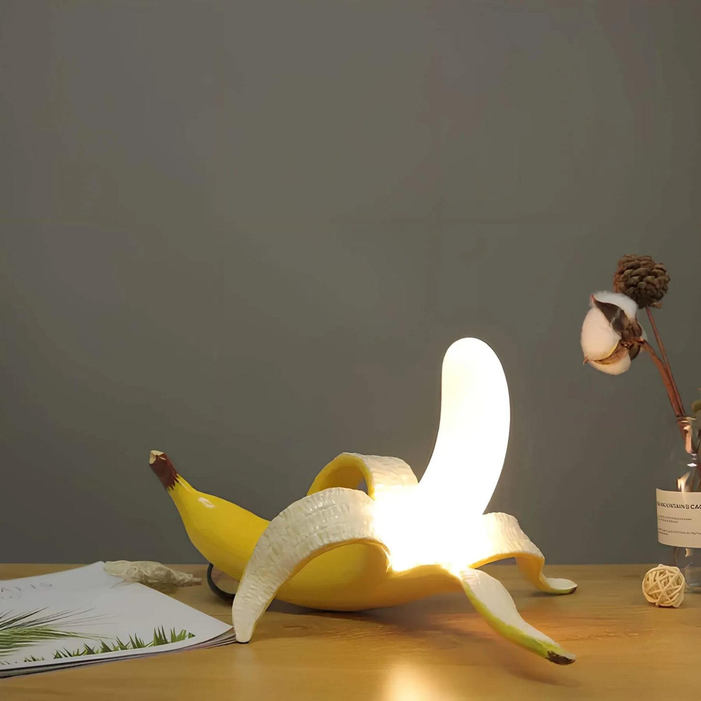 BananaShine - Moderne Bananen-Tischlampe
