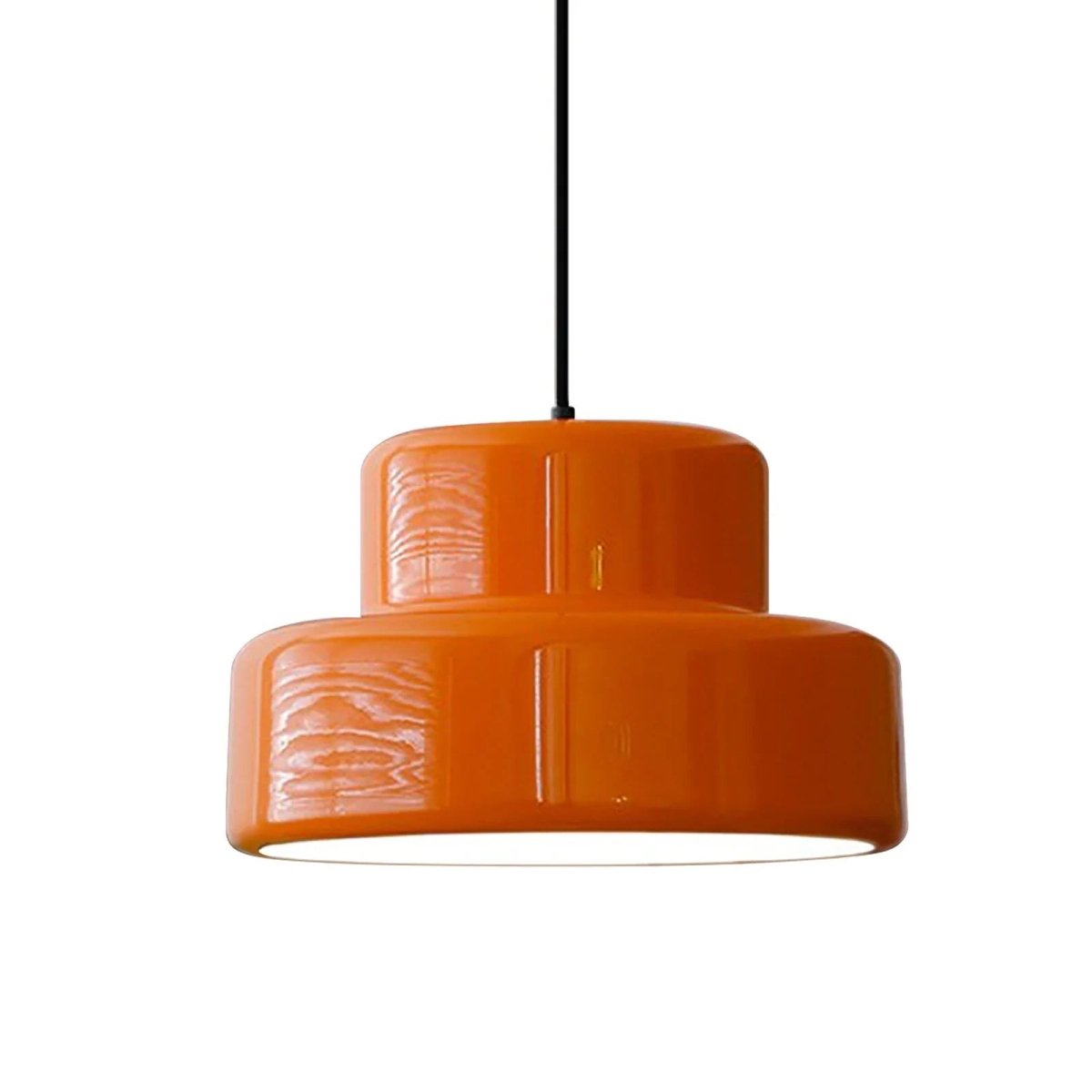 Bauhaus Vintage Oranje Hängeleuchte für das Esszimmer