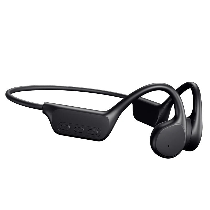 Bone-Conduction Sport-Kopfhörer IPX8 mit 32 GB Speicher, Bluetooth 5.3 & 360°-Flex-Design – Perfekter Sitz für Schwimmen & Training