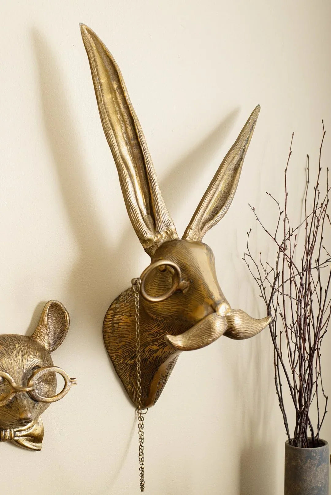 "Wandhalterung „Frankie the Stag" - Deer Wall Mount | Wildtier Dekor"