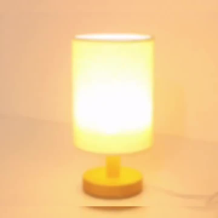 LumiHolz - Verstellbare LED Tischlampe mit USB Stromversorgung