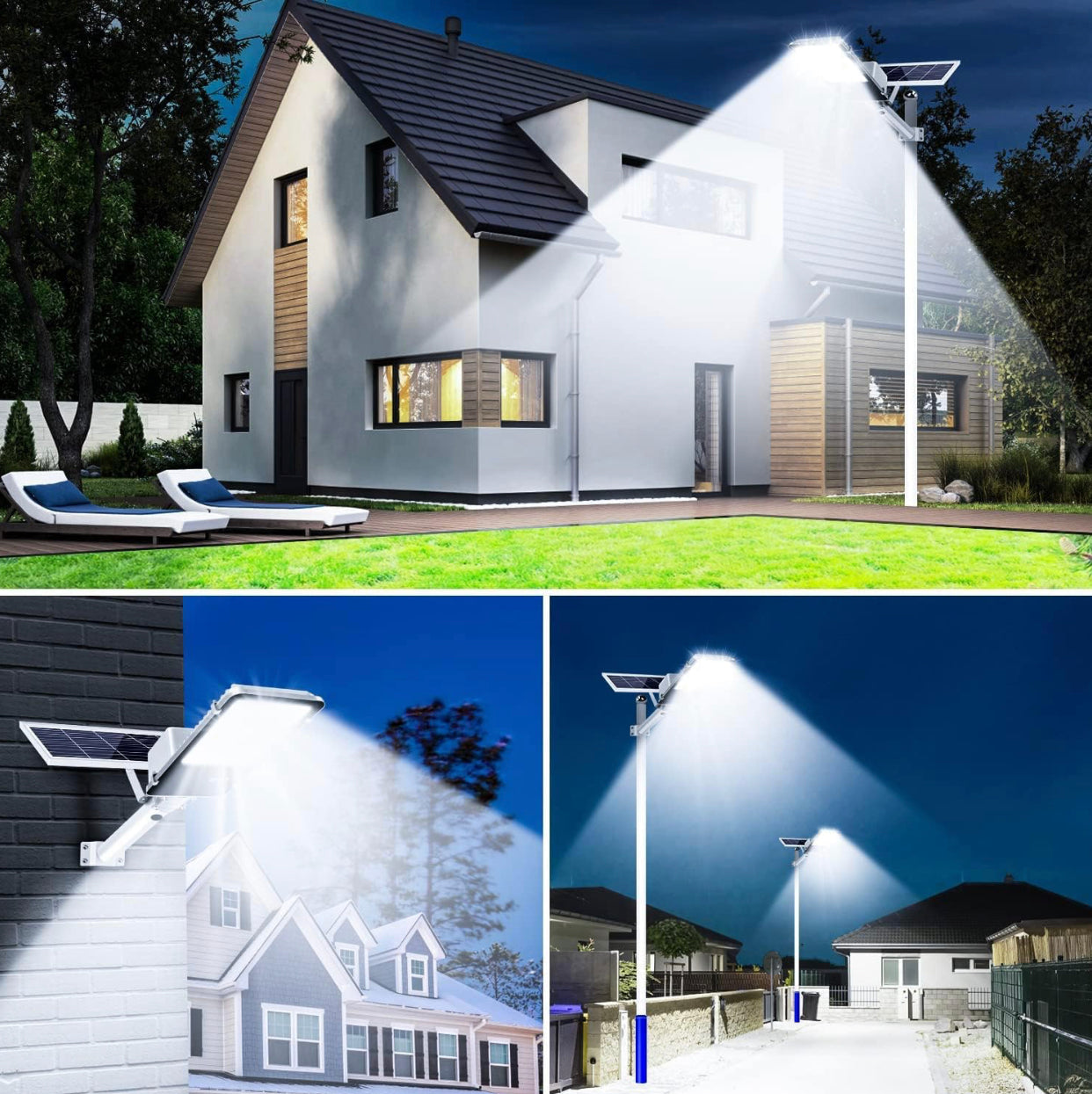 1000W Solar-Straßenleuchte für den Außenbereich