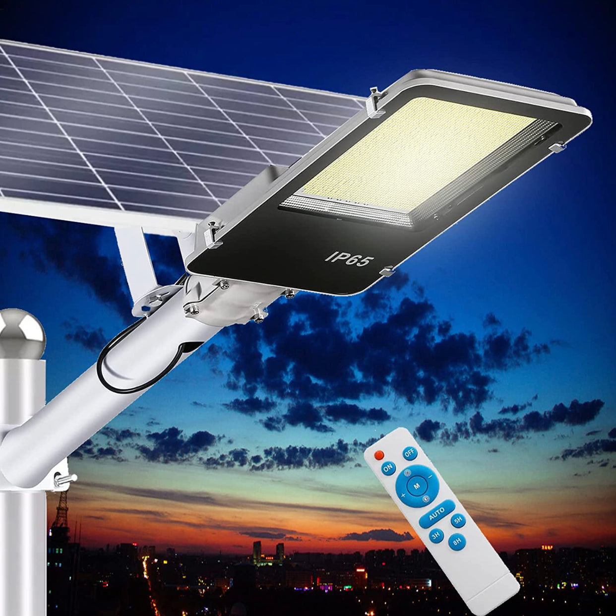 1000W Solar-Straßenleuchte für den Außenbereich