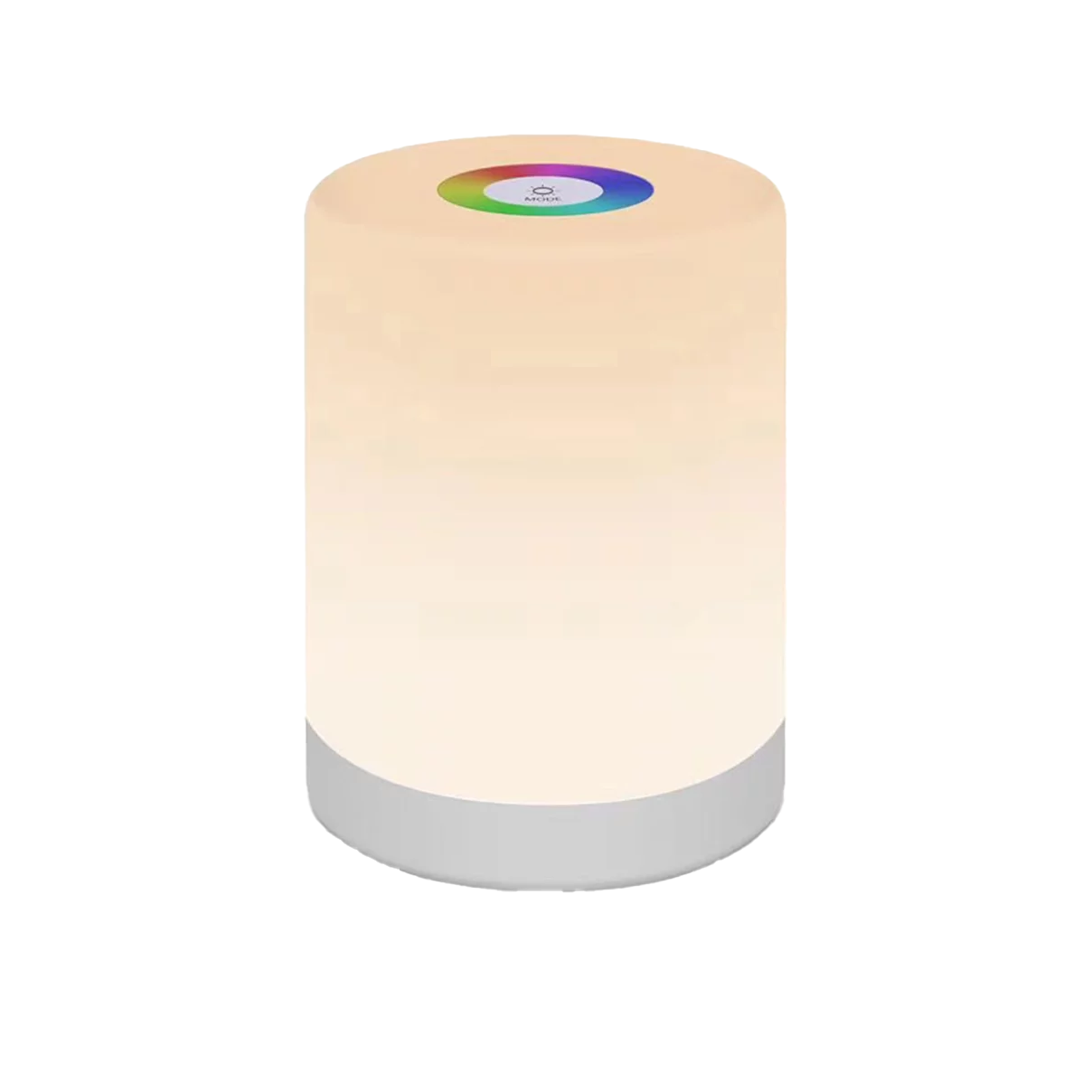 Dimmbare Tragbare LED-Lampe – Farbwechsel Tischlampe mit Touch Steuerung für Gemütliche Beleuchtung