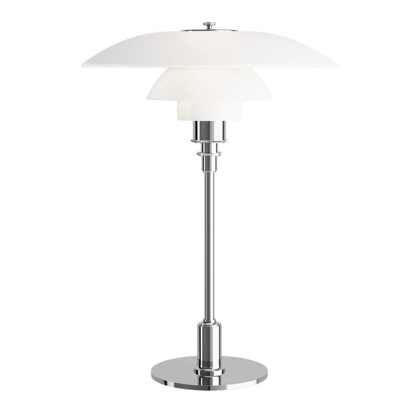 Scandinavian designer table lamp – Dimmable LED light with E27 socket, glass & iron, stylish living room lamp