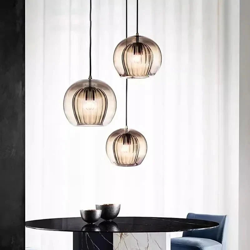 LumiGlas – Elegant Glass Pendant Light