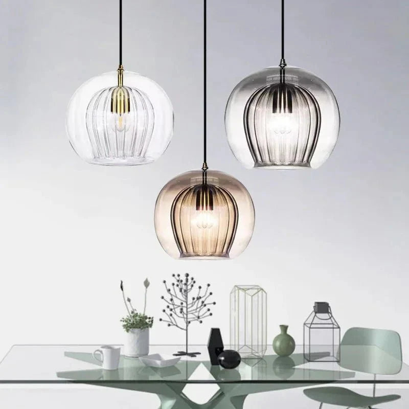 LumiGlas – Elegant Glass Pendant Light