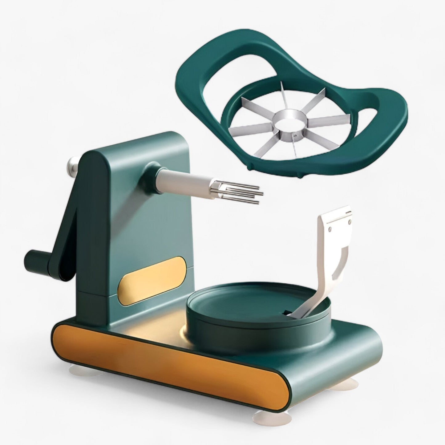 Peeler Obstschäler – Manueller Apfelschäler & Obstschneider mit Edelstahlklingen