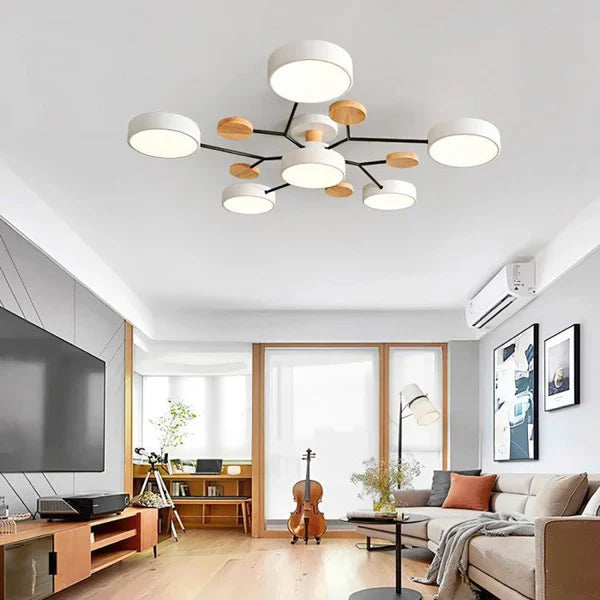 Chantal | Scandinavian branched LED ceiling light