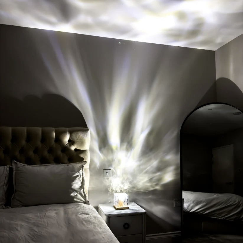 Ripple Lampe Stimmung Atmosphäre Ozeanwellenprojektor Licht - 2025 Neue Version