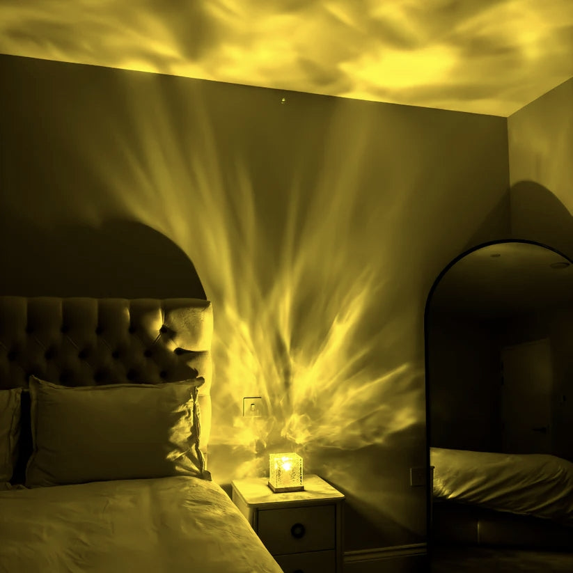 Ripple Lampe Stimmung Atmosphäre Ozeanwellenprojektor Licht - 2025 Neue Version