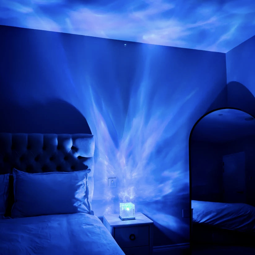 Ripple Lampe Stimmung Atmosphäre Ozeanwellenprojektor Licht - 2025 Neue Version