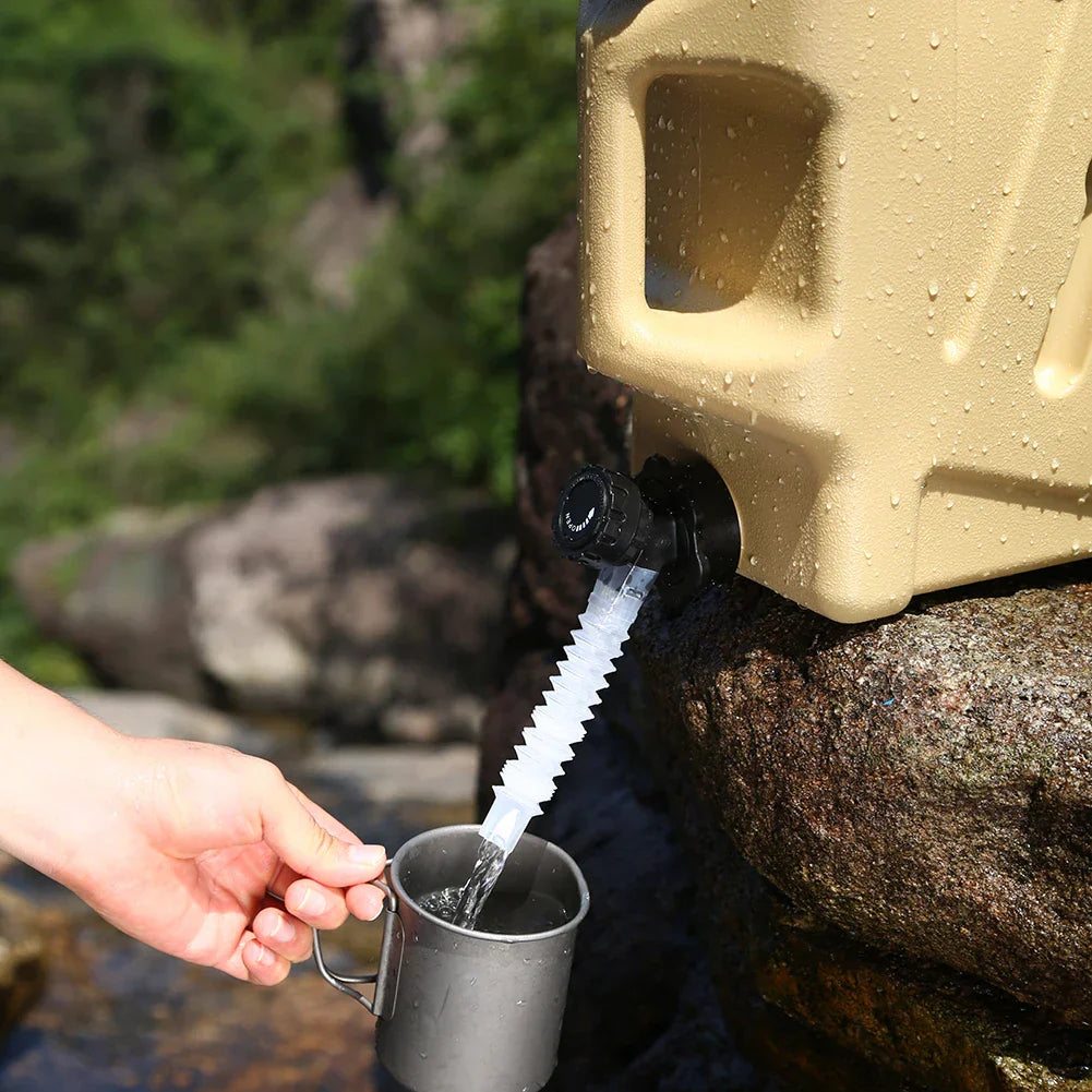 Outdoor Wasserkanister 12L – Robuster Trinkwasserbehälter für Camping & Abenteuer