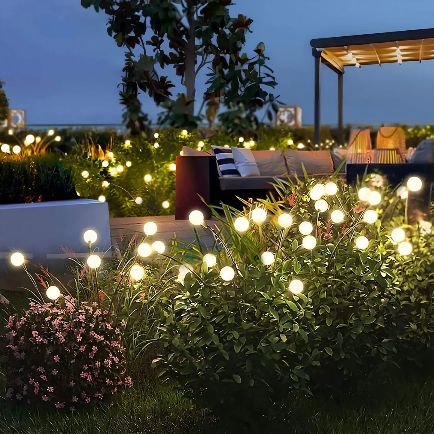 Solar Glühwürmchen Gartenlichter