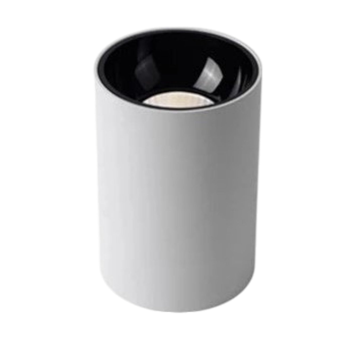 Minimalistische LED Deckenleuchte in Zylinderform – Moderne Aufbaulampe in Schwarz & Weiß für Flur, Küche & Wohnzimmer