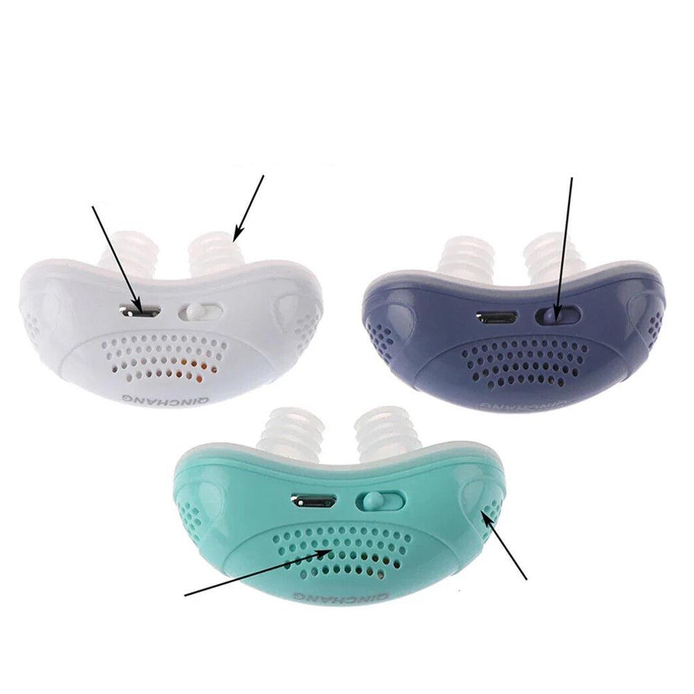 Anti-Schnarch-Gerät – Wiederaufladbares Mikro-CPAP zur Schnarchreduktion & Atemunterstützung