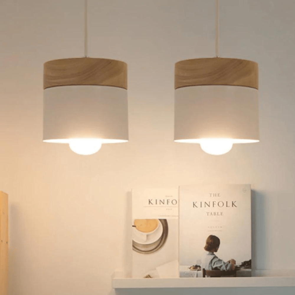 Zylindrische LED Hängeleuchte Luxusdesign