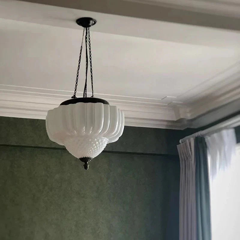 Klassische Pendelleuchte im Vintage-Stil – Deckenlampe mit Kettenaufhängung für Esszimmer, Wohnzimmer & Flur